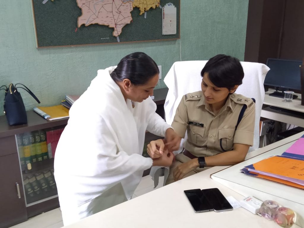  બ્રહ્માકુમારીઝ  પાટણ સેવાકેન્દ્ર દ્વારા ઉજવાયું રક્ષાબંધન નું પાવન